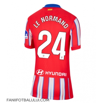 Atletico Madrid Robin Le Normand #24 Tricou Fotbal Replică 2024-25 Femei Acasa